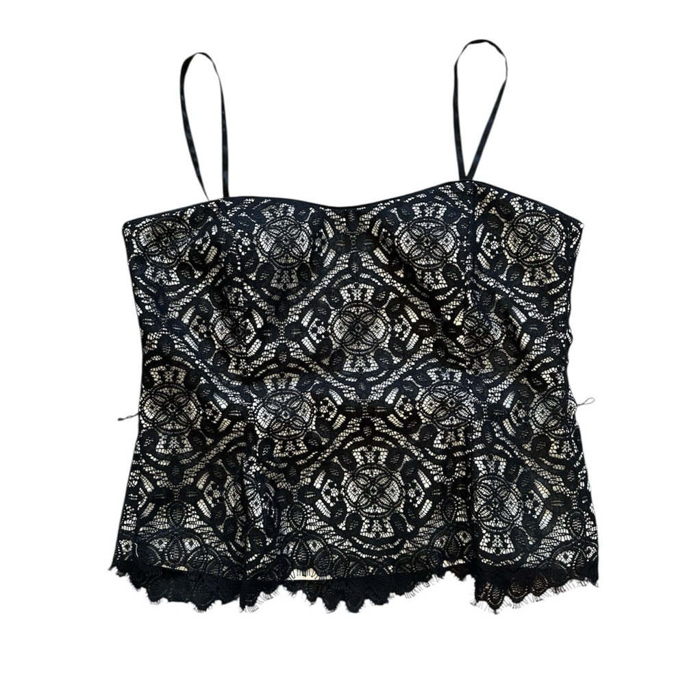 White House Black Market lace corset top 16